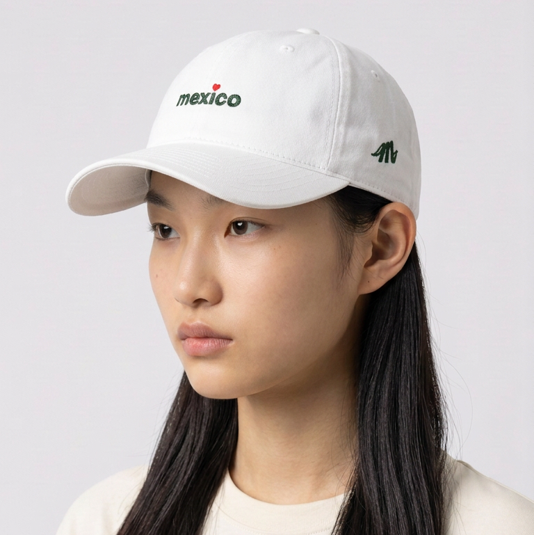 Mexico❤︎ (Heart) Dad Hat - Minimal One Size Fits All