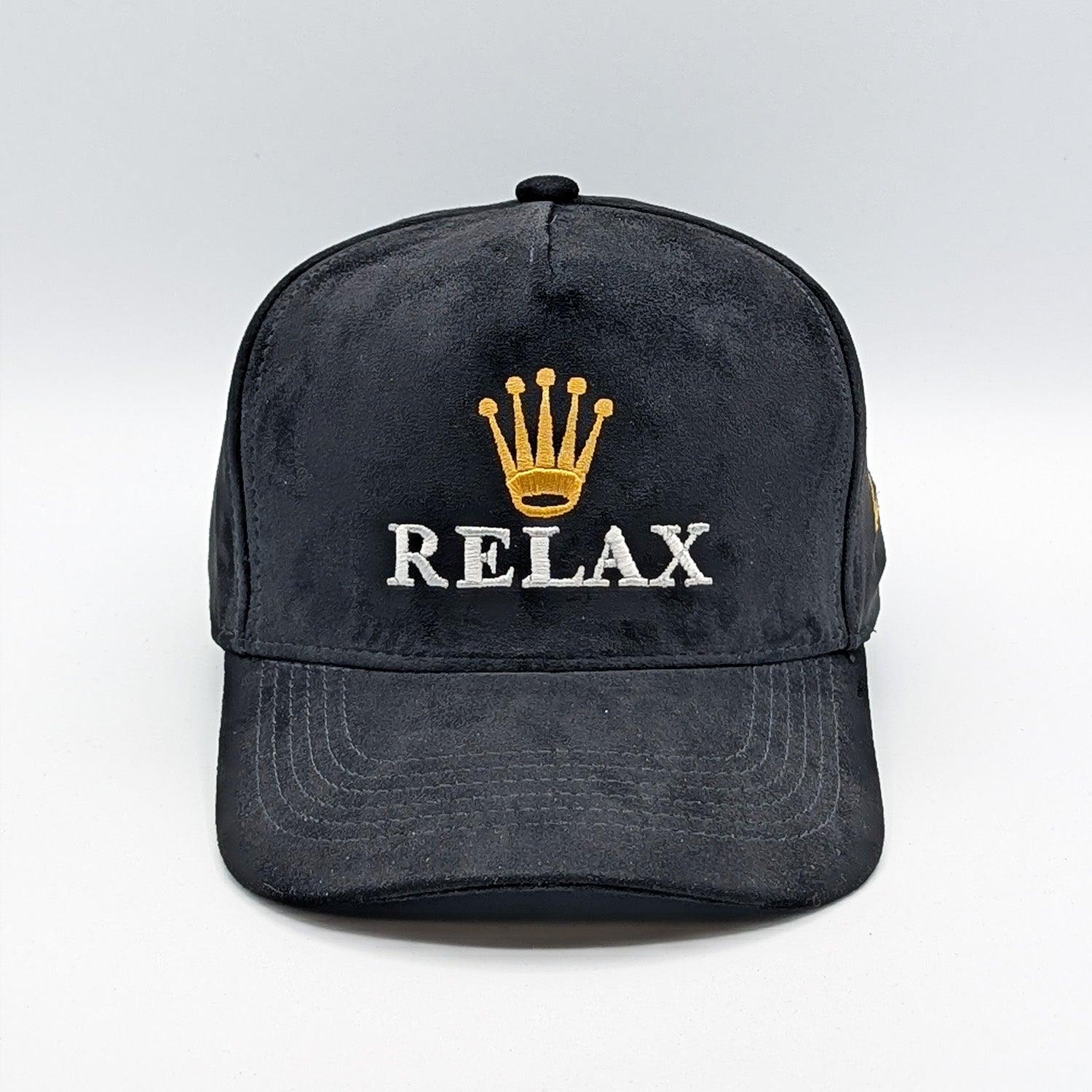 BLACK CAP FULL SUEDE