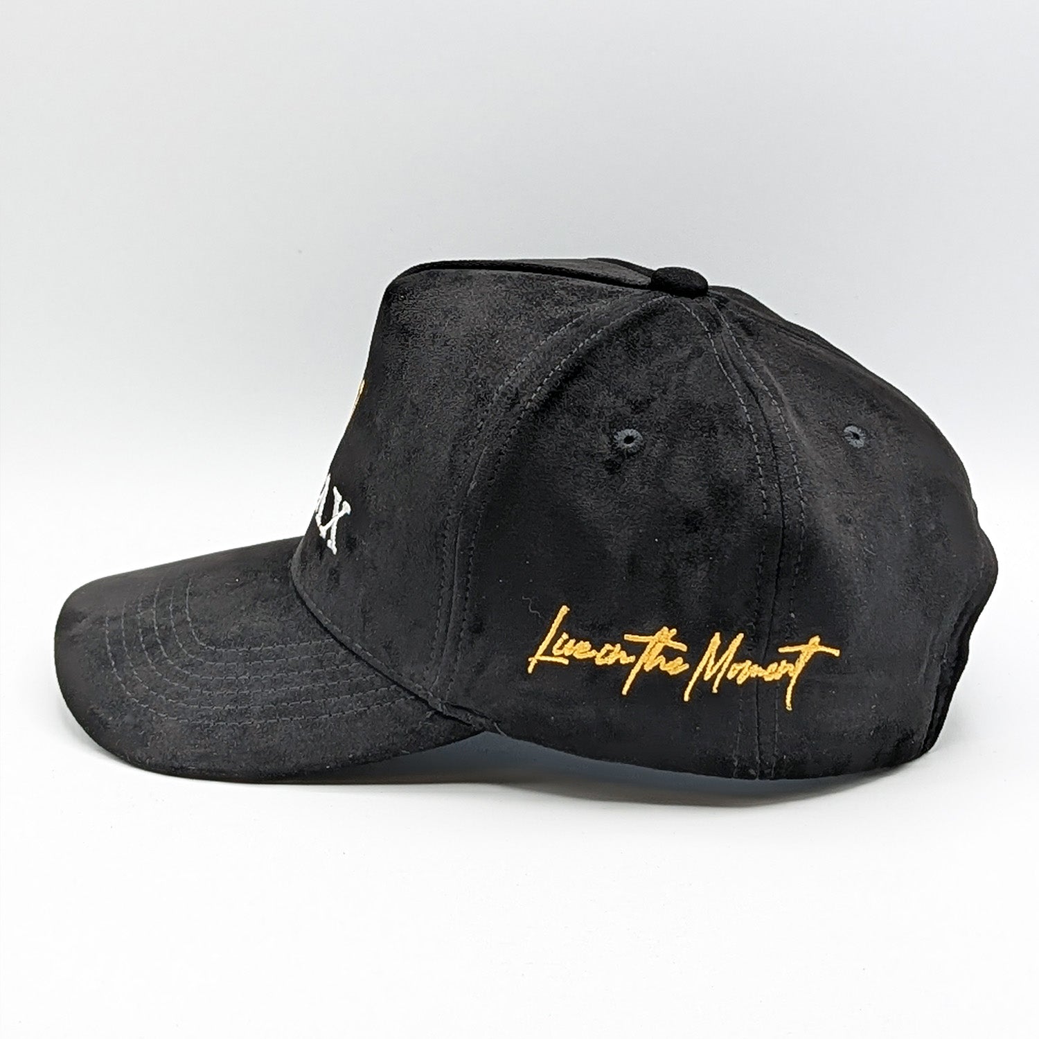 BLACK CAP FULL SUEDE