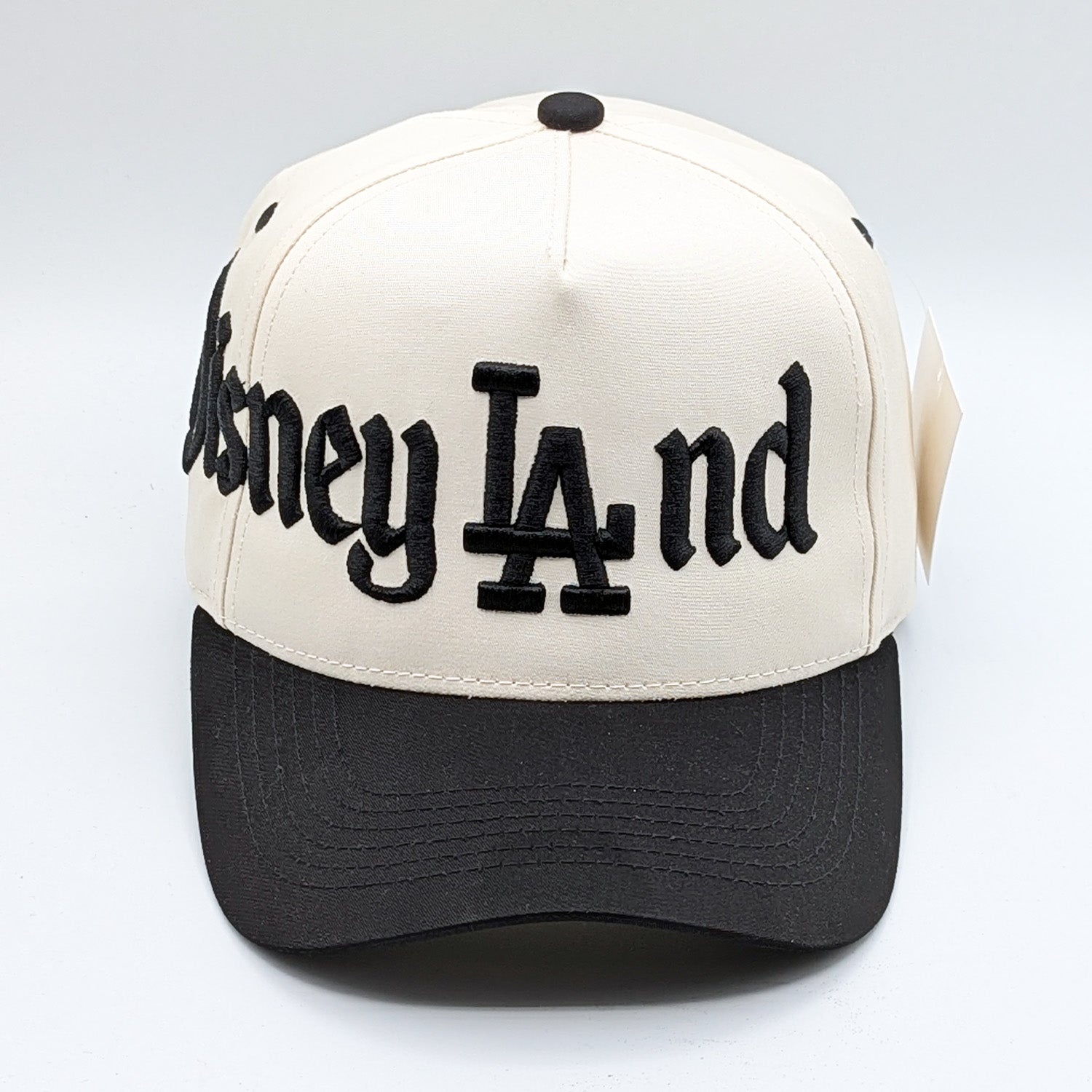 Disneyland Disney LAnd Hat - Multiple Colors - 5-Panel Embroidered Snapback Hat A-Frame