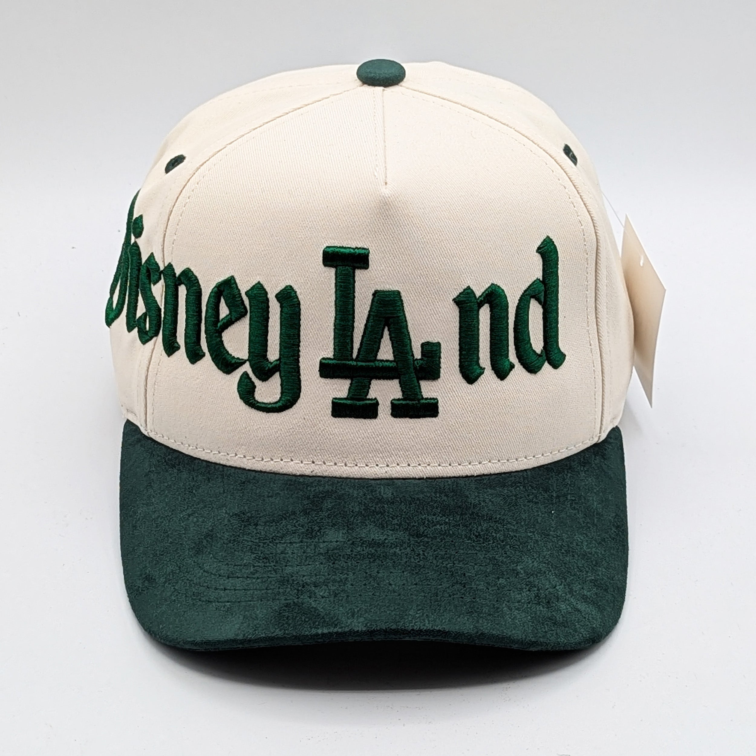 Disneyland Disney LAnd Hat - Multiple Colors - 5-Panel Embroidered Snapback Hat A-Frame
