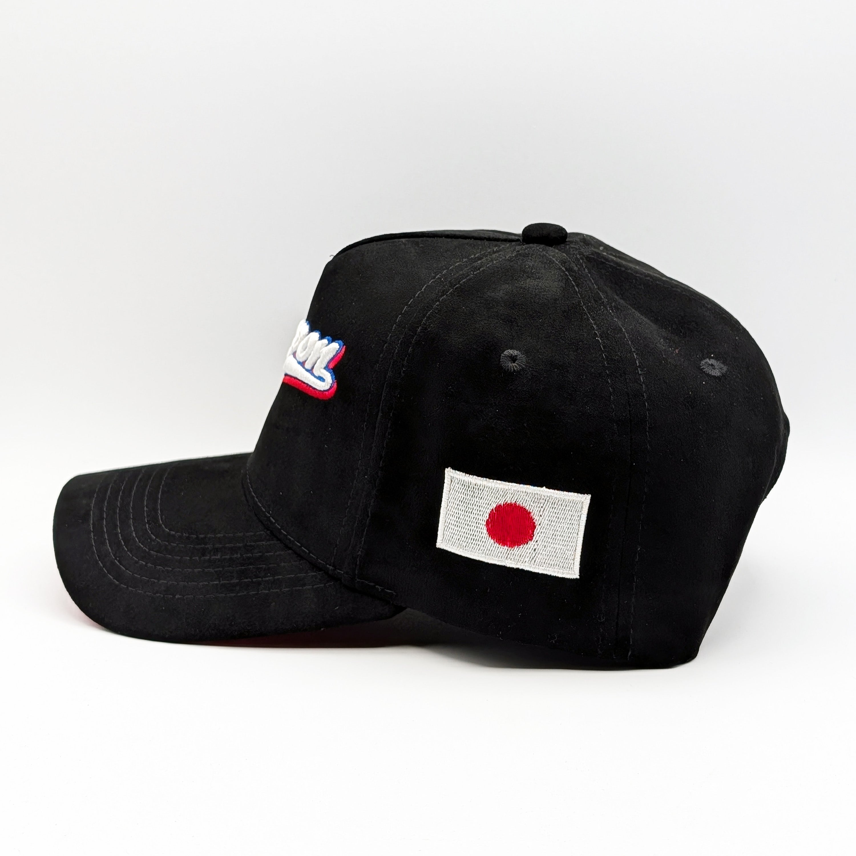 Japan Baseball Snapback WBC - Unique A-Frame Snapback Full Suede Feel