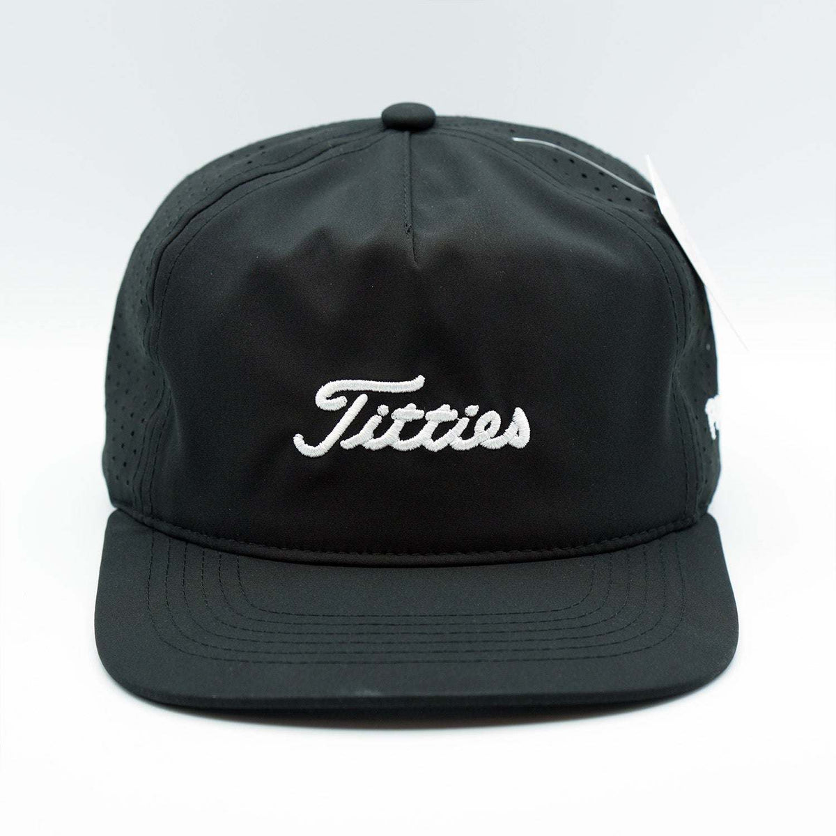 Titties - Titleist Golf Rope Hat | Funny | Parody | Masters | Snapback Hat