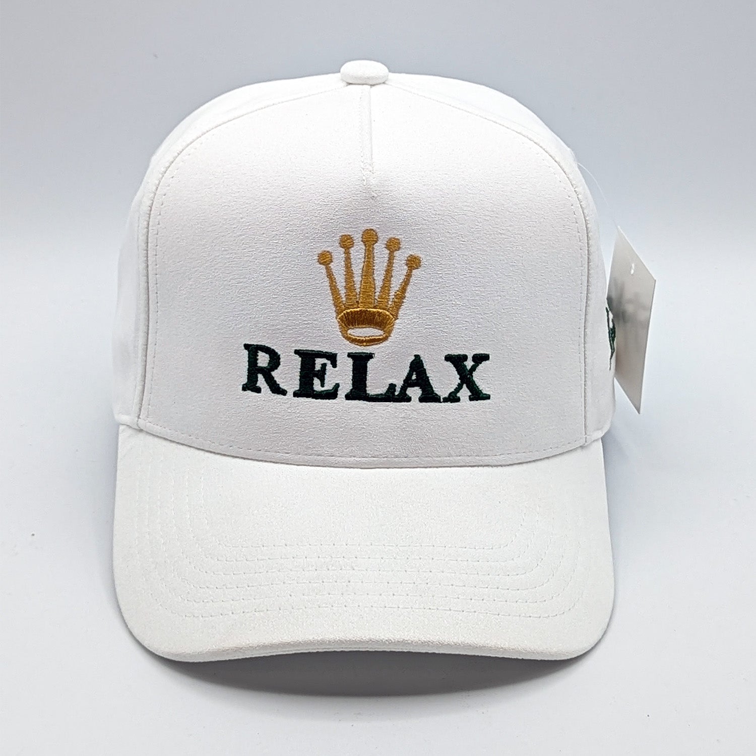 WHITE CAP FULL SUEDE
