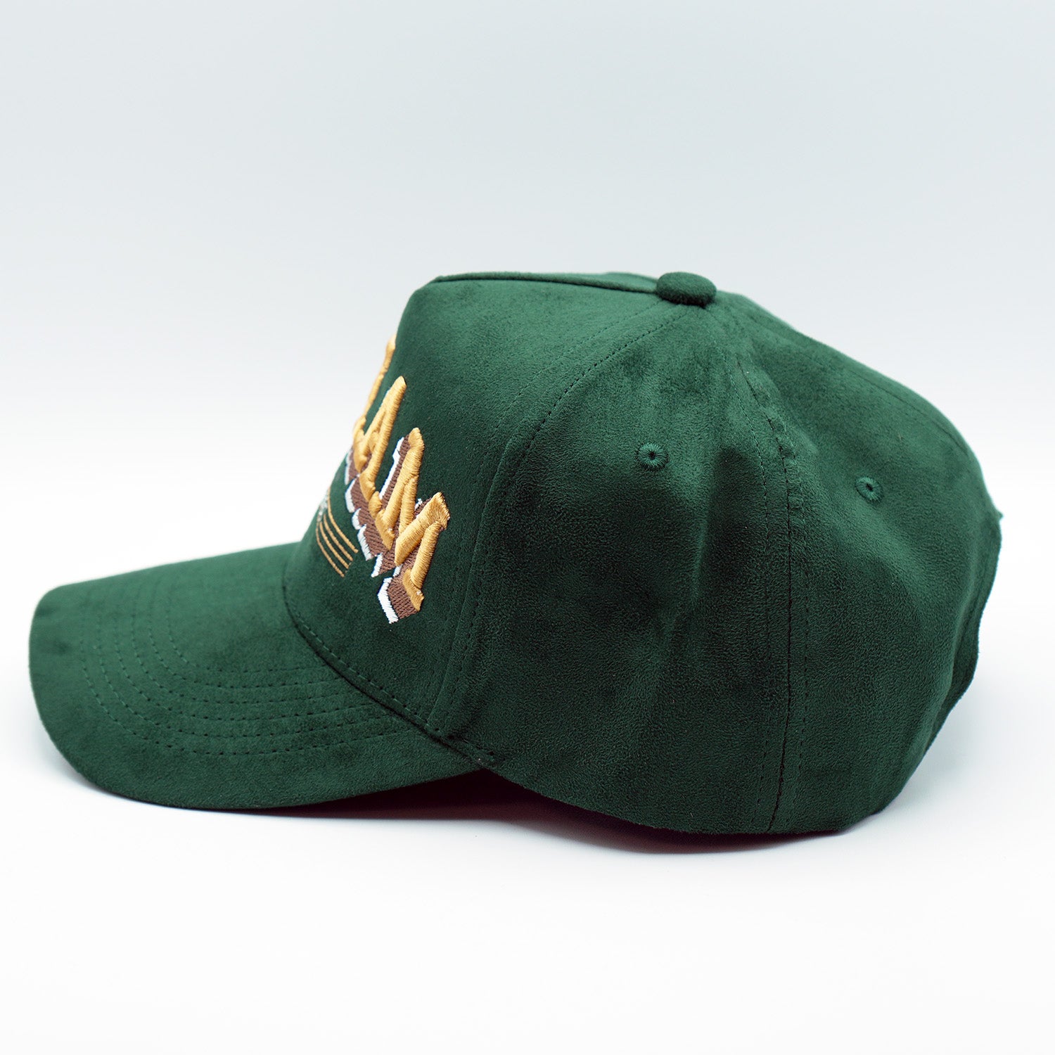 C.R.E.A.M - GREEN FULL SUEDE - Premium Snapback | CREAM