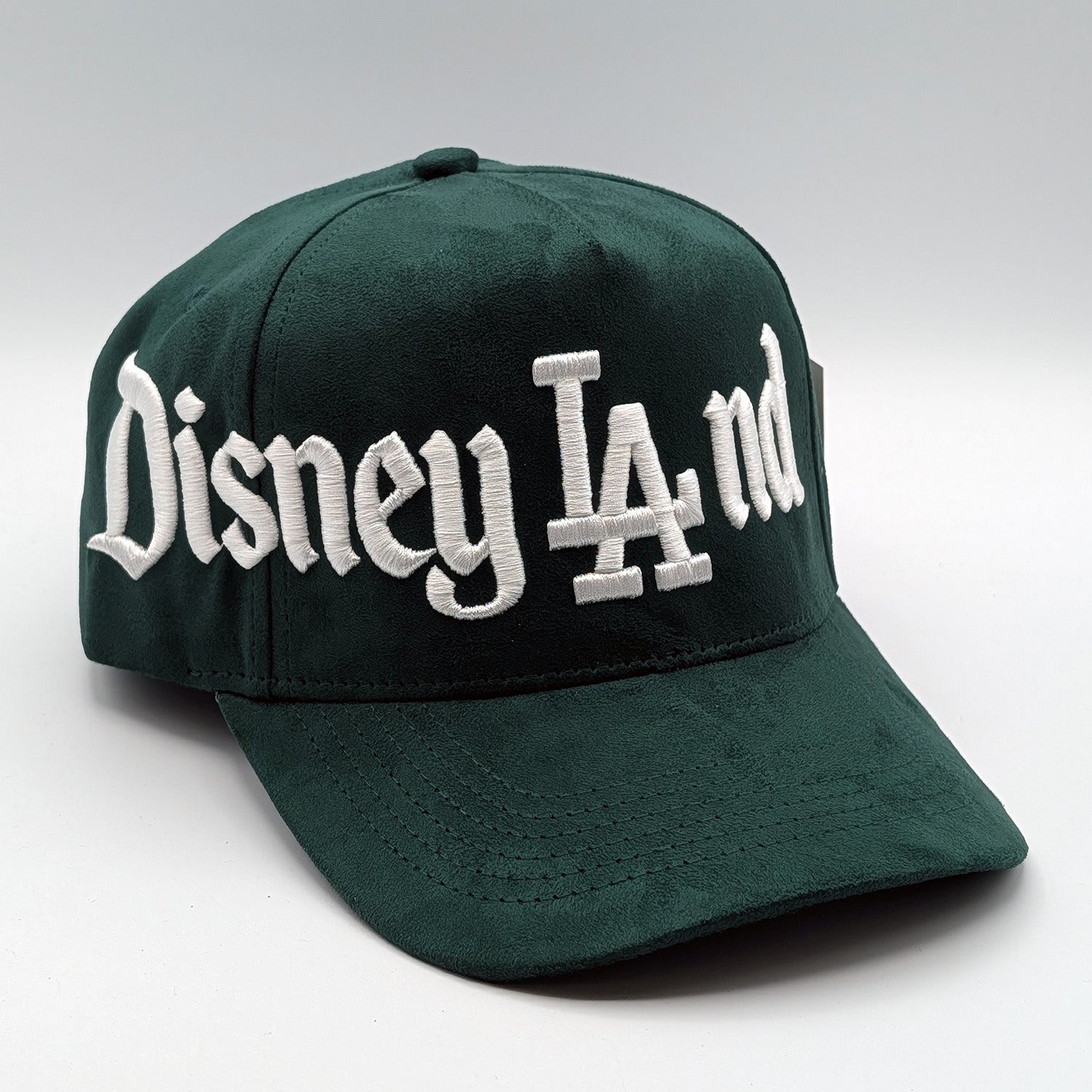 Disneyland Disney LAnd Hat - Multiple Colors - 5-Panel Embroidered Snapback Hat A-Frame