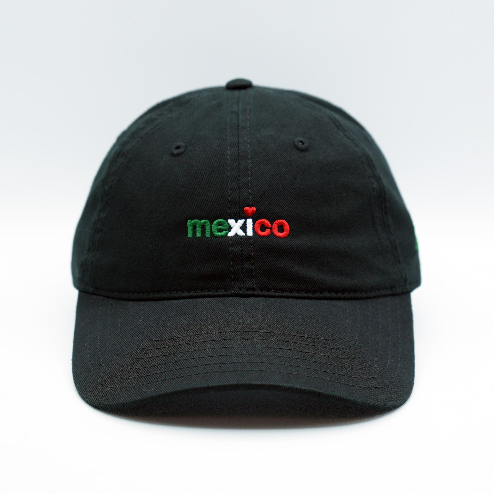 Mexico❤︎⁠ (Heart) Dad Hat - Minimal One Size Fits All