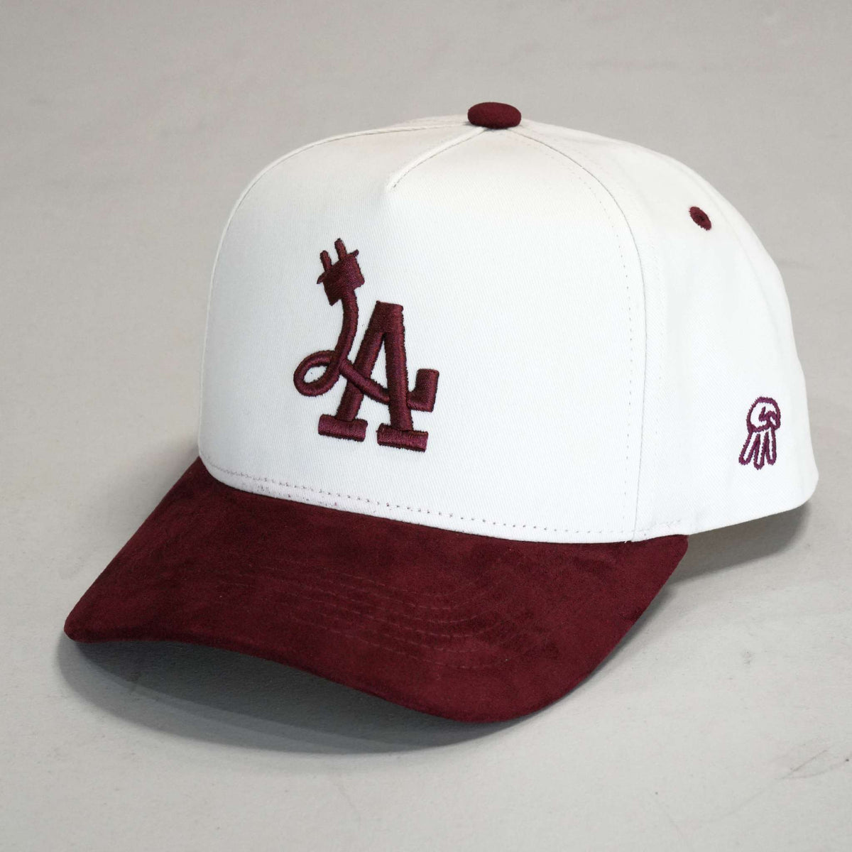 LA Plug - Multiple Colors - Premium A-Frame Snapback (Suede Brim/Full Suede)