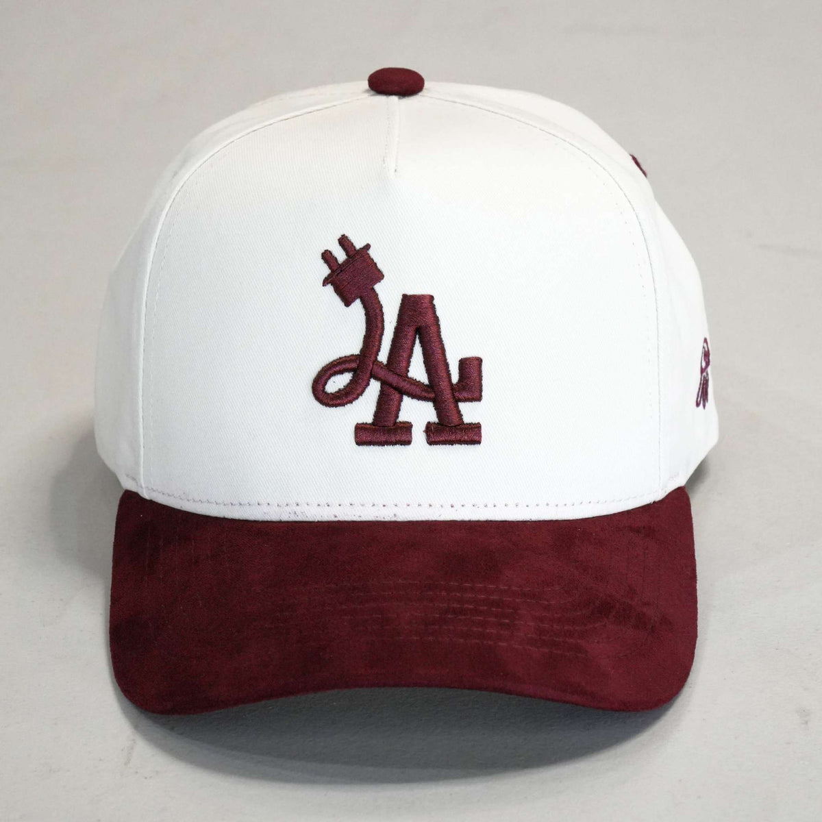 LA Plug - Multiple Colors - Premium A-Frame Snapback (Suede Brim/Full Suede)