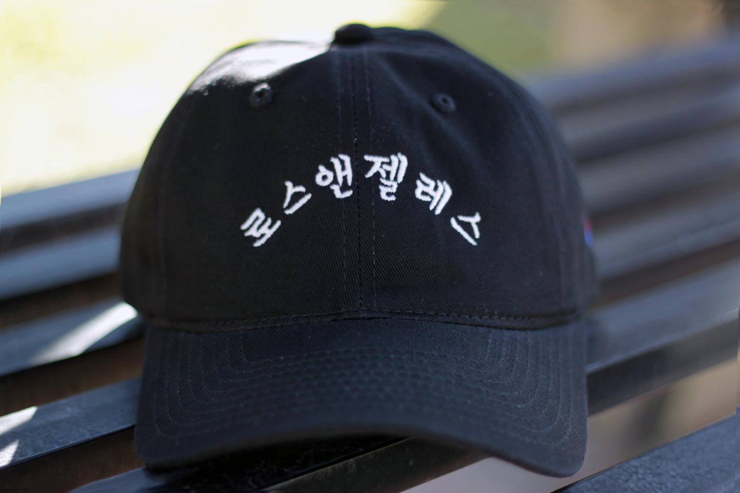 Los Angeles Dad Hat - Korean Phonetic Design