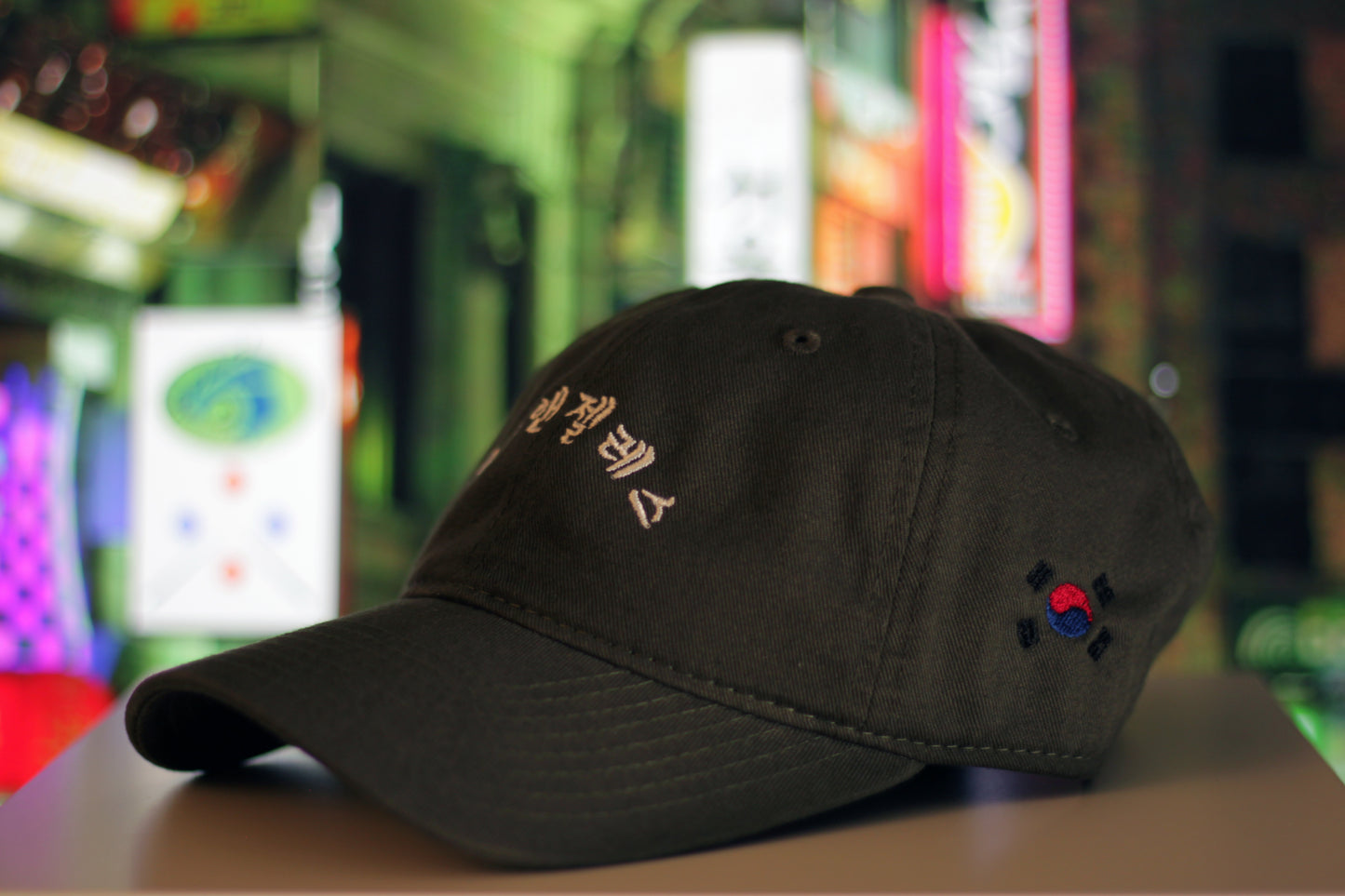 Los Angeles Dad Hat - Korean Phonetic Design