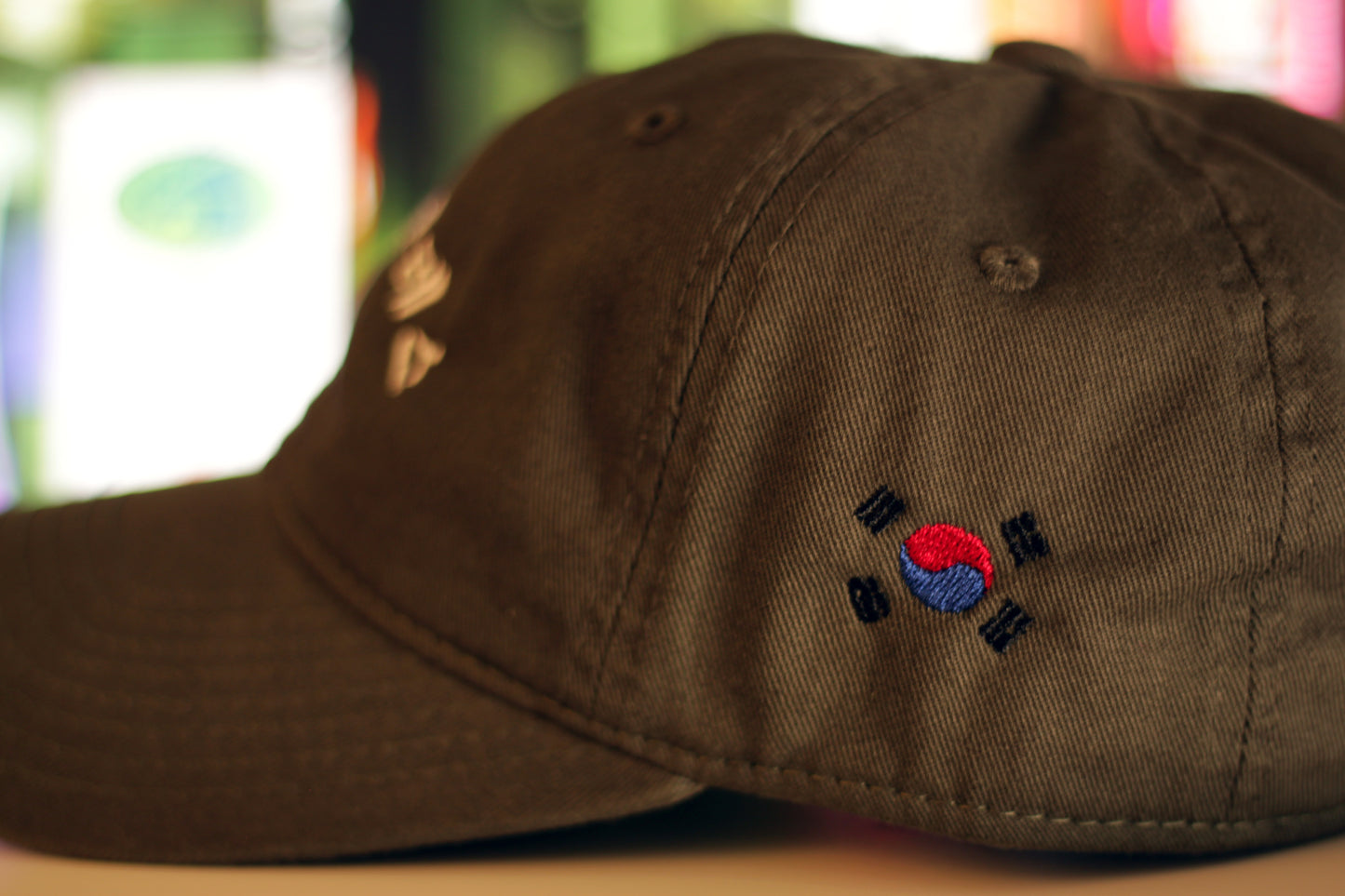 Los Angeles Dad Hat - Korean Phonetic Design